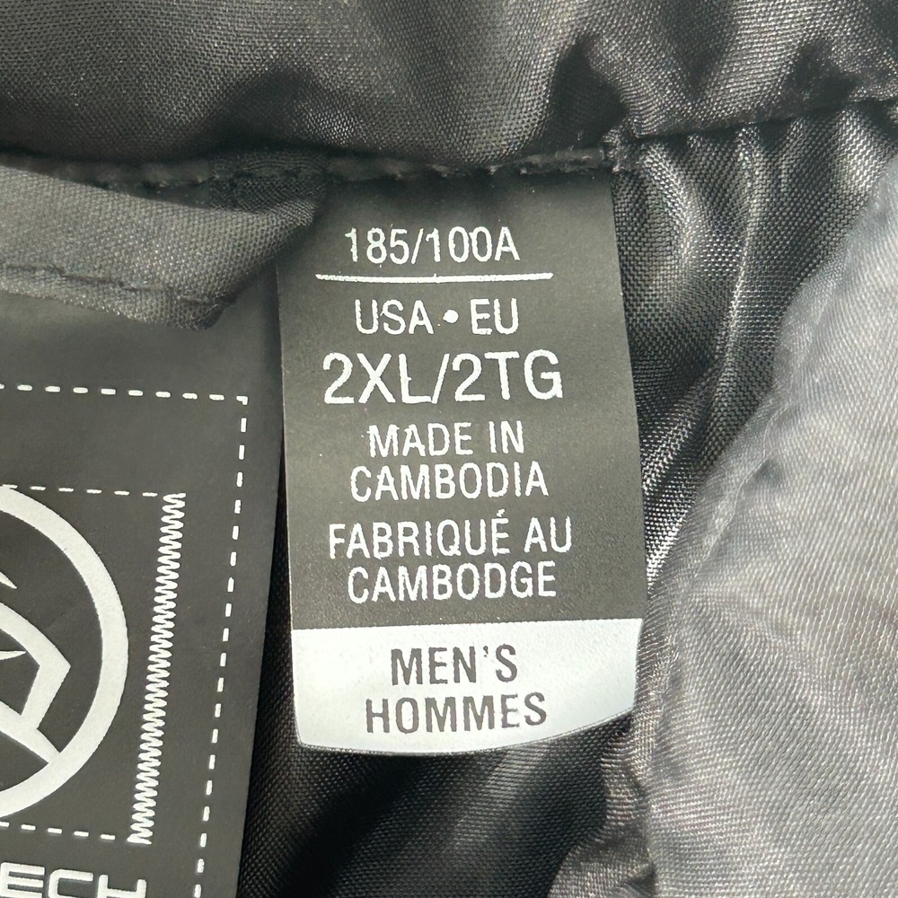 Stormtech Performance Thermal Vest Puffer Men's 2XL/ 2TG Black Zipper W Logo - Picture 10 of 14